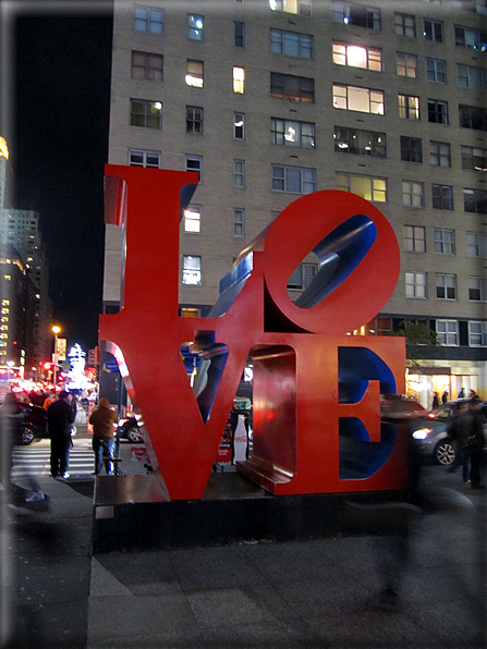 foto New York di notte